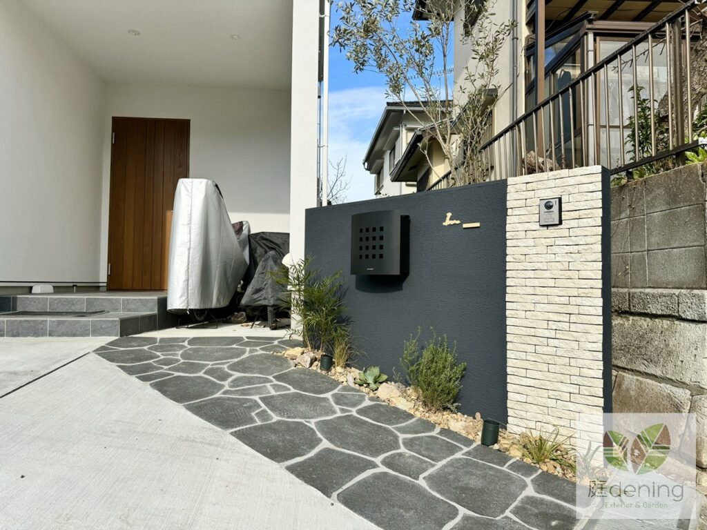 神奈川県鎌倉市　新築外構　デザイン