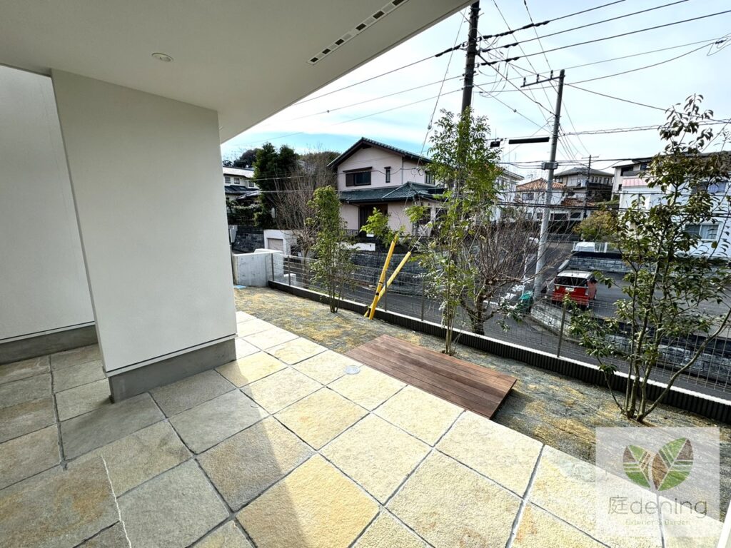 神奈川県鎌倉市　新築庭工事