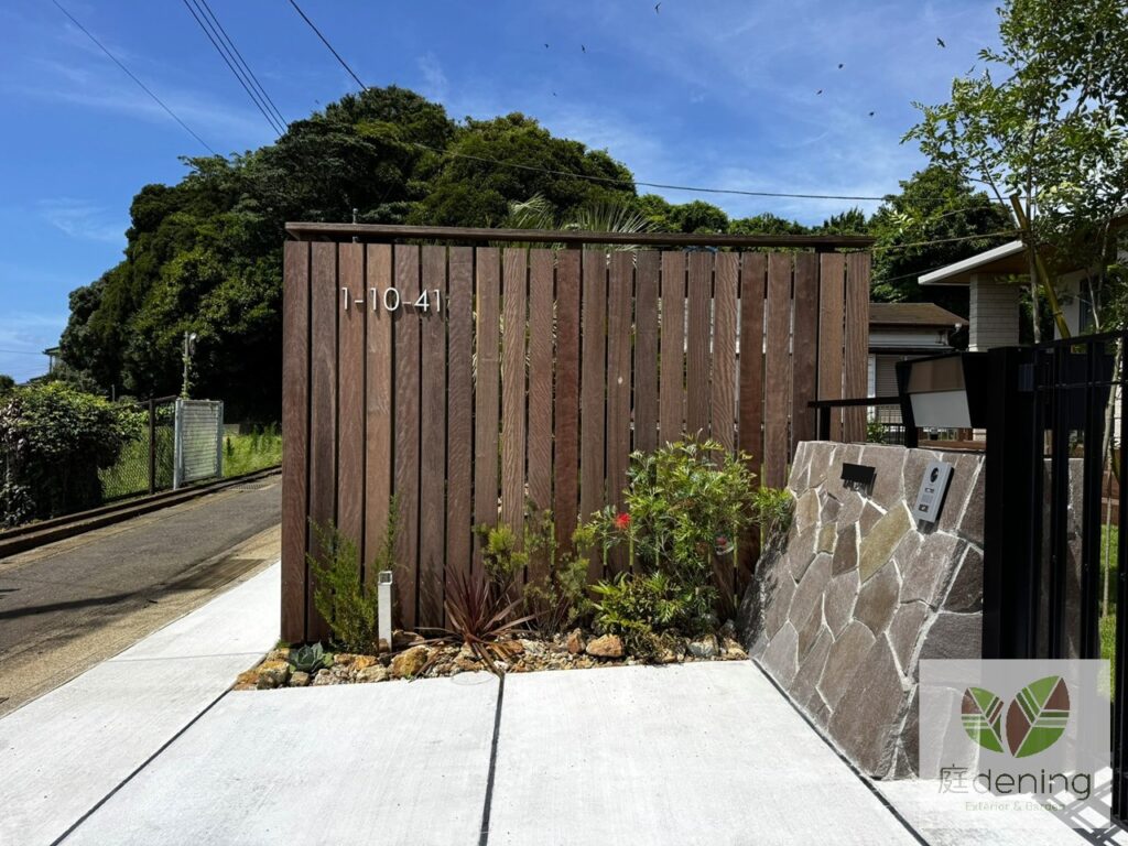 横須賀市 目隠しフェンス ウッドフェンス